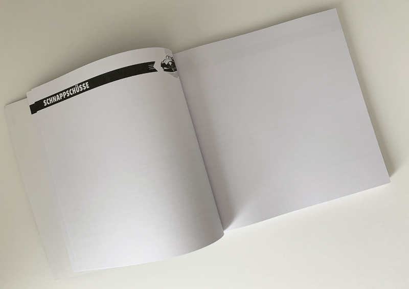 Das Routenbuch / Tourenbuch - im Retro-Style Das Routenbuch / Tourenbuch - im Retro-Style